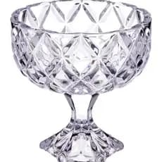 ✅ Centro de Mesa Decorativo com Pé Cristal - 11cm, 15cm ou 17,5cm