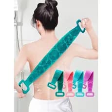 Esponja Cinta De Banho A Seco Massageadora De Silicone Adulto e Criança