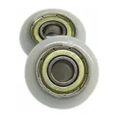 Kit 10 Peças Roldana 30mm Com Rolamento 608 Zz