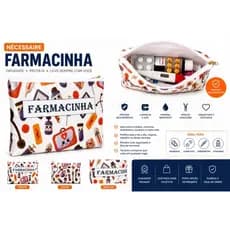 Bolsa nécessaire porta remédio Mine farmacinha