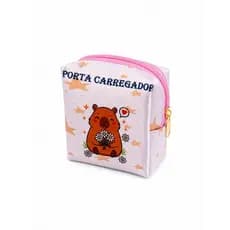 Nécessaire Porta Carregador Organizador de Cabos para Bolsa estojo porta acessórios