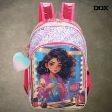 Mochila Escolar Para Menina Volta As Aulas 2026 Verão Com Controle Luzes Pisca Pisca