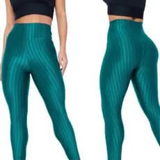 Calça Legging 3D Cos Alto Academia Fitness Leg Cirre.