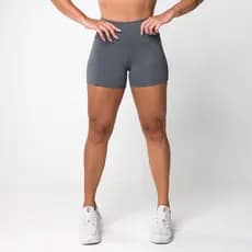 Short Feminino Legging Academia Fitness Cós Alto Excelente Tecido