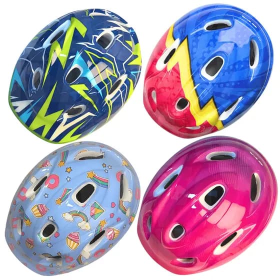 Capacete Infantil Bicicleta GTA 52-56cm Ajustável Com Entradas de Ar 2-5 Anos