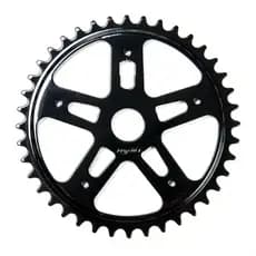 Coroa engrenagem /32/36/40/44/46 Dentes Para Bicicleta Preto Cromada Vazada Fechada Vários Modelos