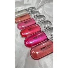 2 Batom Lip Gloss Brilho Labial Sarah´s Beauty - Brilhante longa duração e hidratação