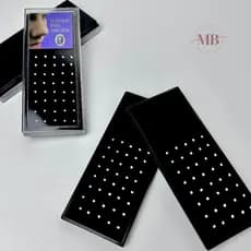 KIt 40 Piercing de Nariz Cristal Zirconia Ponto de Luz Reto/Dobrar/Argola Aço Cirurgico