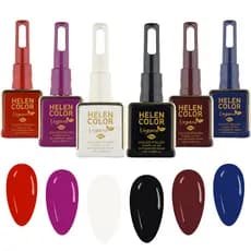 Esmalte Helen Color Vegano 12ml Cor Intensa Brilho Duradouro e Consciência Sustentável