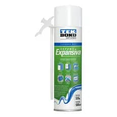 Espuma Expansiva Tekbond 500ml - Impermeável e Fácil Aplicação, Ideal para Isolamento