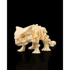 Ankylosaurus Articulado - Dinossauro Blindado com Clava Fóssil