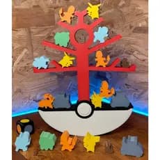Jogo de Equilíbrio Pokémon - Torre Desafio 3D