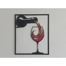 Decoração de Parede - Quadro de Taça com Efeito 3D