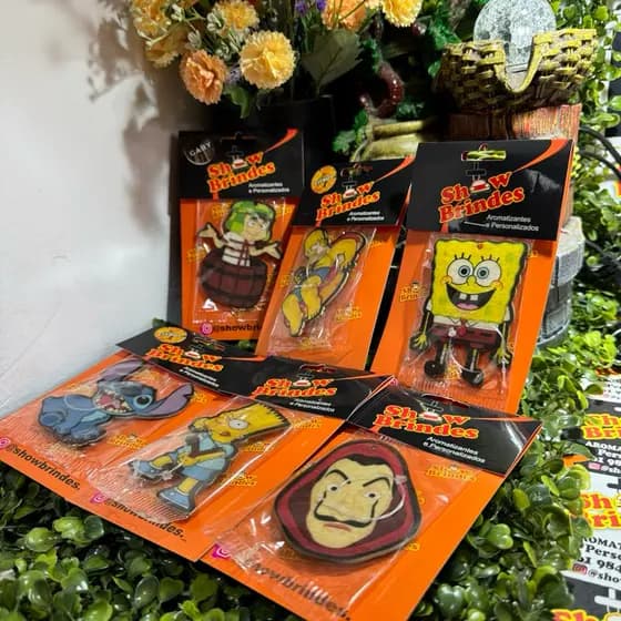 Cheirinho Aromatizante KIT 5/10/15 Para Carro Novo Cheiroso Sortidos