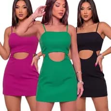 Macaquinho Feminino Plus Size Dunas Macacão Solto Confortável Moda Casual Chic P,M,G,GG