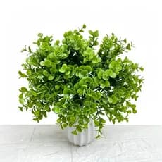 kit de 6 galhos de folhagem artificial 24cm