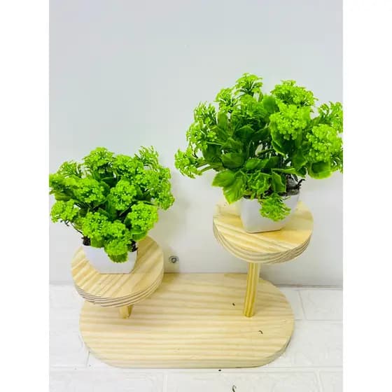 kit2  mini vasinho com flor artificial mosquenho 15cm