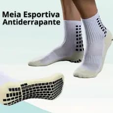 Meias Grossas Antiderrapantes Para Esportes Adultos Esportivas Unissex De Futebol Basquete