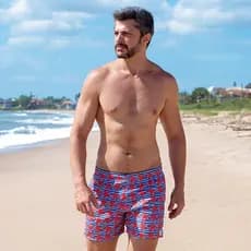 Bermuda Masculina Short de Banho Masculino Praia Piscina My Shorts