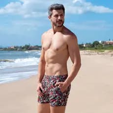 Bermuda Masculina Short de Banho Masculino Praia Piscina My Shorts