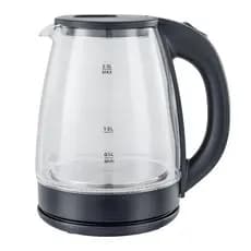 Chaleira de Vidro Eletrica 2L 127V Jarra para Cafe e Cha com Led