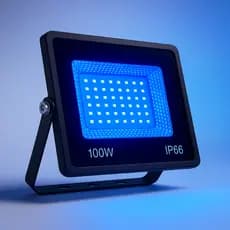 Refletor Led 100w 110v/220v A prova D'água Potencia Luz forte Diversos Ambientes Decoração Luxo Evento Festa Junina