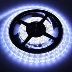 Fita de LED 5 metros 12v 5050 60led/m Iluminação Branco Frio Ip65 Aaatop
