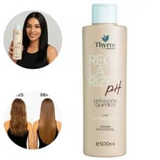 Regularize Ph Tratamento Para Equilibrar o Ph Dos cabelos Nos Processos Químicos 500Ml Thyrre