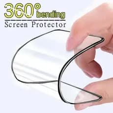 Protetor De Tela Nano Cerâmica iPhone 16 15 14 13 12 11 Pro Max 7 8 X XS XR Filme Macio Curvo Geral