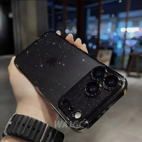 Capa De Telefone Brilhante Galvanizada De Alta Qualidade , Adequada Para iPhone 17 , 12 , 15 , 14 , 13 , 11 E 16 Pro Max