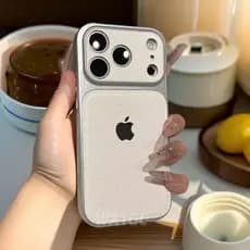 Nova Capa Resistente Choques Com Textura De Couro É Adequada Para iPhone 17 , 16 , 15 , 14 E 13 Pro Max .