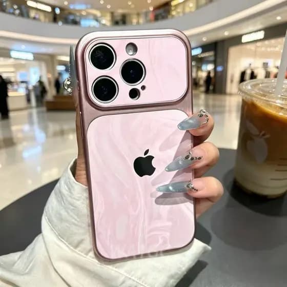 Nova Capa De Telefone Com Ondulação De Água premium É Adequada Para iPhone 17 , 16 , 15 , 14 , 13 , 12 , 11 Pro Max .