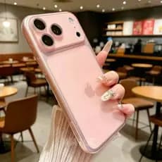 Luxuosa Capa Macia De TPU Fosca É Adequada Para iPhone 17 , 16 , 15 , 14 , 13 , 12 , 11 Pro Max Com Tampa De Lente .