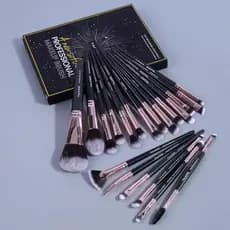 Kit 20 Pincéis de Maquiagem Profissional Maange – Rosto, Olhos e Sobrancelhas