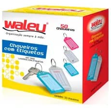 Organizador E Identificador de Chaves kit Com 50 Unidades