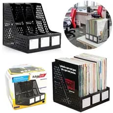 Organizador De Livros, Pastas E Revistas Triplo