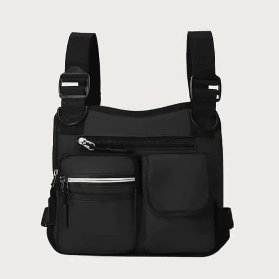 Bolsa Peitoral Masculino feminino Impermeável Esportivo Bolsa Bag  Motoboy  Unissex