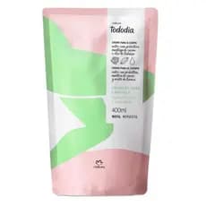 Natura Refil Creme Hidratante Desodorante Nutritivo Para o Corpo Tododia Folha Limão e Grav 400ml