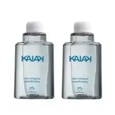 2un Natura Refil Desodorante Corporal Kaiak Masculino 100ml