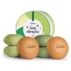Natura Presente Sabonete em Barra Puro Vegetal Sortidos Tododia 6x50g
