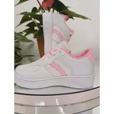 Tênis infantil feminino Branco confortável