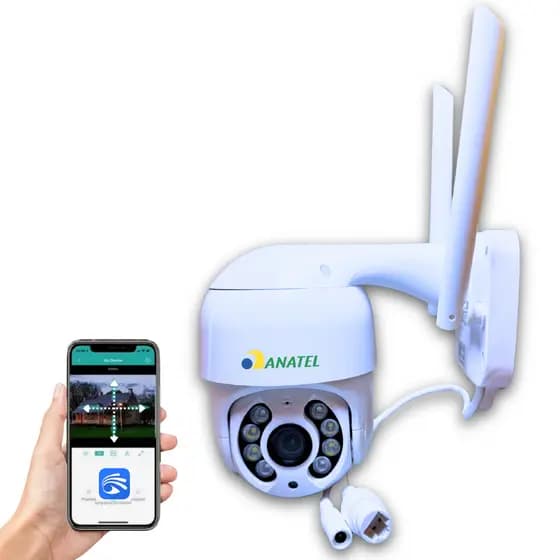 Câmera Ip Externa 100% Prova Dágua Wifi Yousee Full Hd 1080p