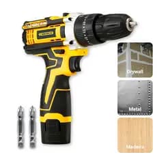Furadeira Martelete Parafusadeira 12V Profissional Bateria 28nm Multifuncional