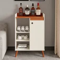 Buffet Compacto com 1 Porta pés palitos– Ideal para Casa Sala de Estar ou Cozinha Moderna