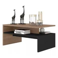 Mesa para sala de centro com 2 andares decoração e organização casa
