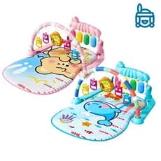 Tapete Bebê de Atividades Musical com Piano Interativo para Bebê + 3 meses - Rosa ou Azul