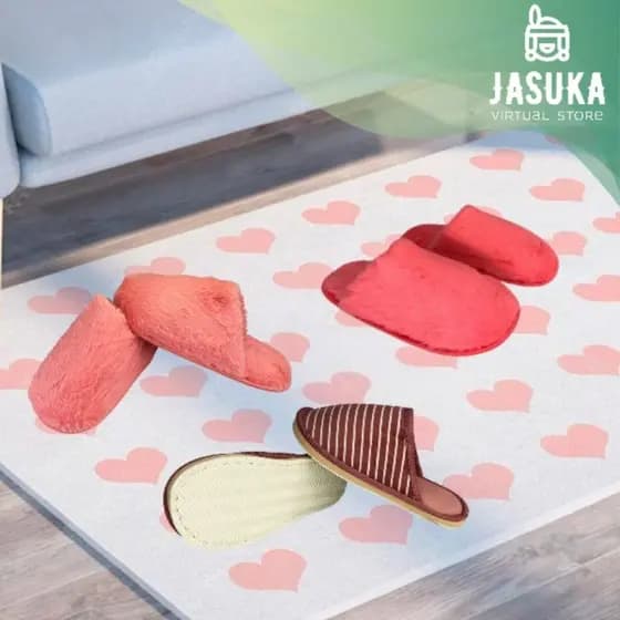 Pantufa Feminina Felpuda quentinha e confortável para os pés  - Diversos tamanhos e cores - Segura para idosos