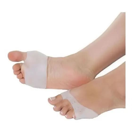 STO627 - Meia Capa Silicone Protetor Almofada Gel para Pés