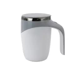 Caneca Mixer Misturadora Magnética Térmica 380 ml Branca