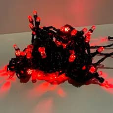 Pisca Pisca Cordão 100 Lâmpadas Super Led Vermelho 10 Metros